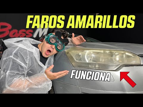 Cómo PULIR los FAROS del COCHE - Truco Barato Casero