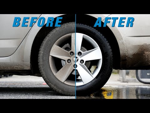 Cleaning really dirty wheels with Nerta Wheelshine Super